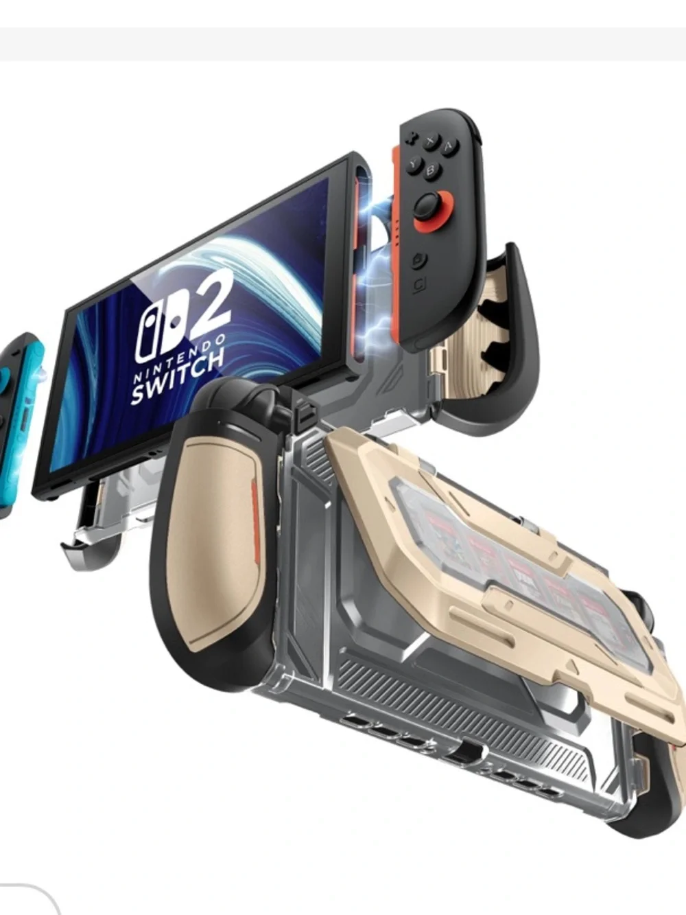 Nintendo Switch 2 All-in-One Case with Card Case Storage plus Flip Stand